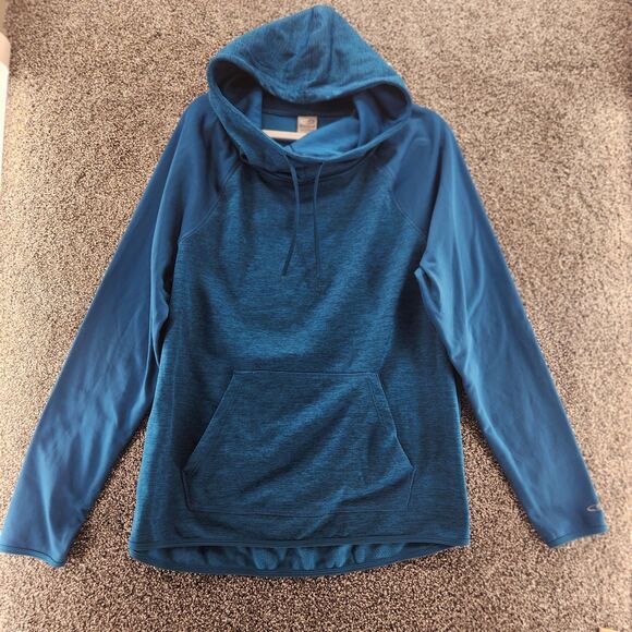 Champion Duo Dry XL green hoodie long sleeve pullover sweatshirt - Picture 1 of 8